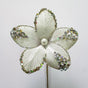 9" Velvet Mini Flower Set Of 12