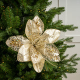 14" Poinsettia Pick Set Of 6