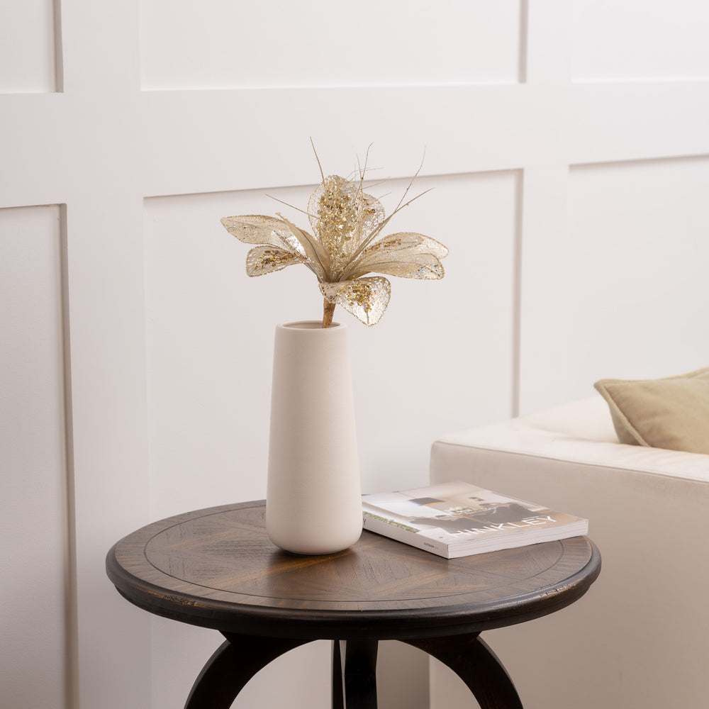 14" Poinsettia Pick Set Of 6