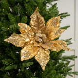 20" Giant Poinsettia Set Of 2