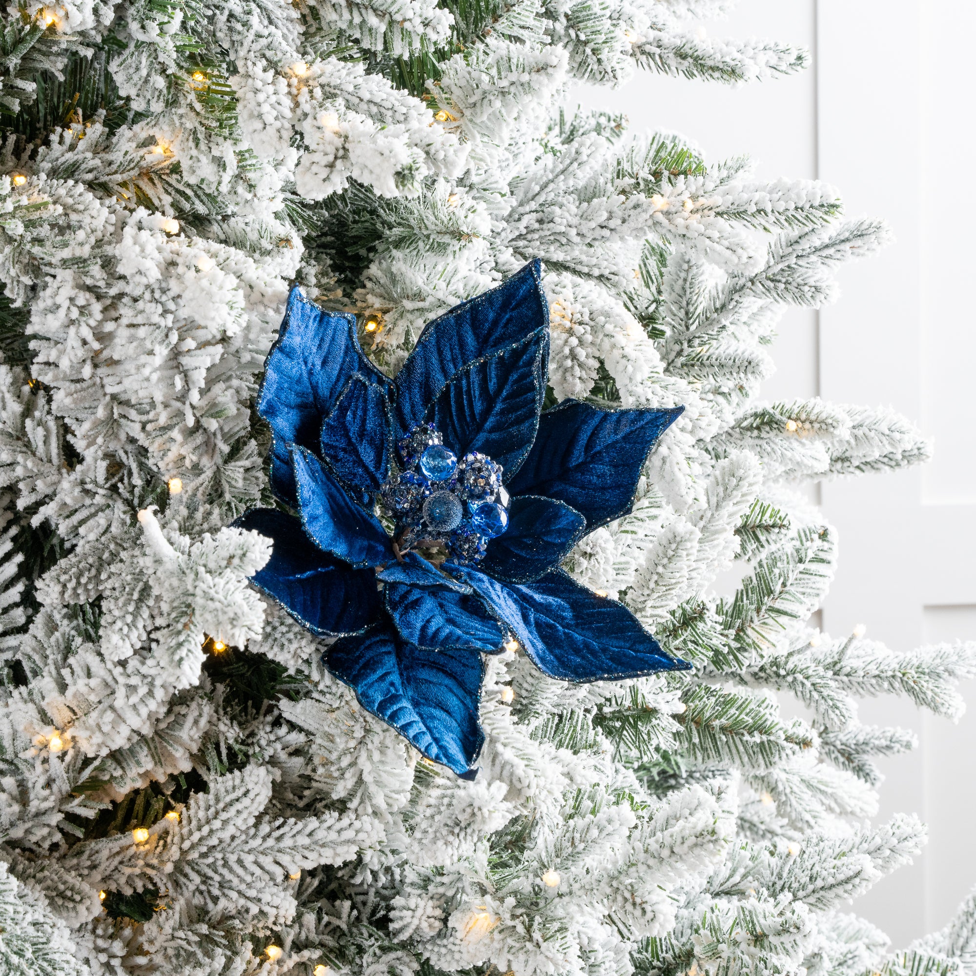 18" Poinsettia Set Of 6