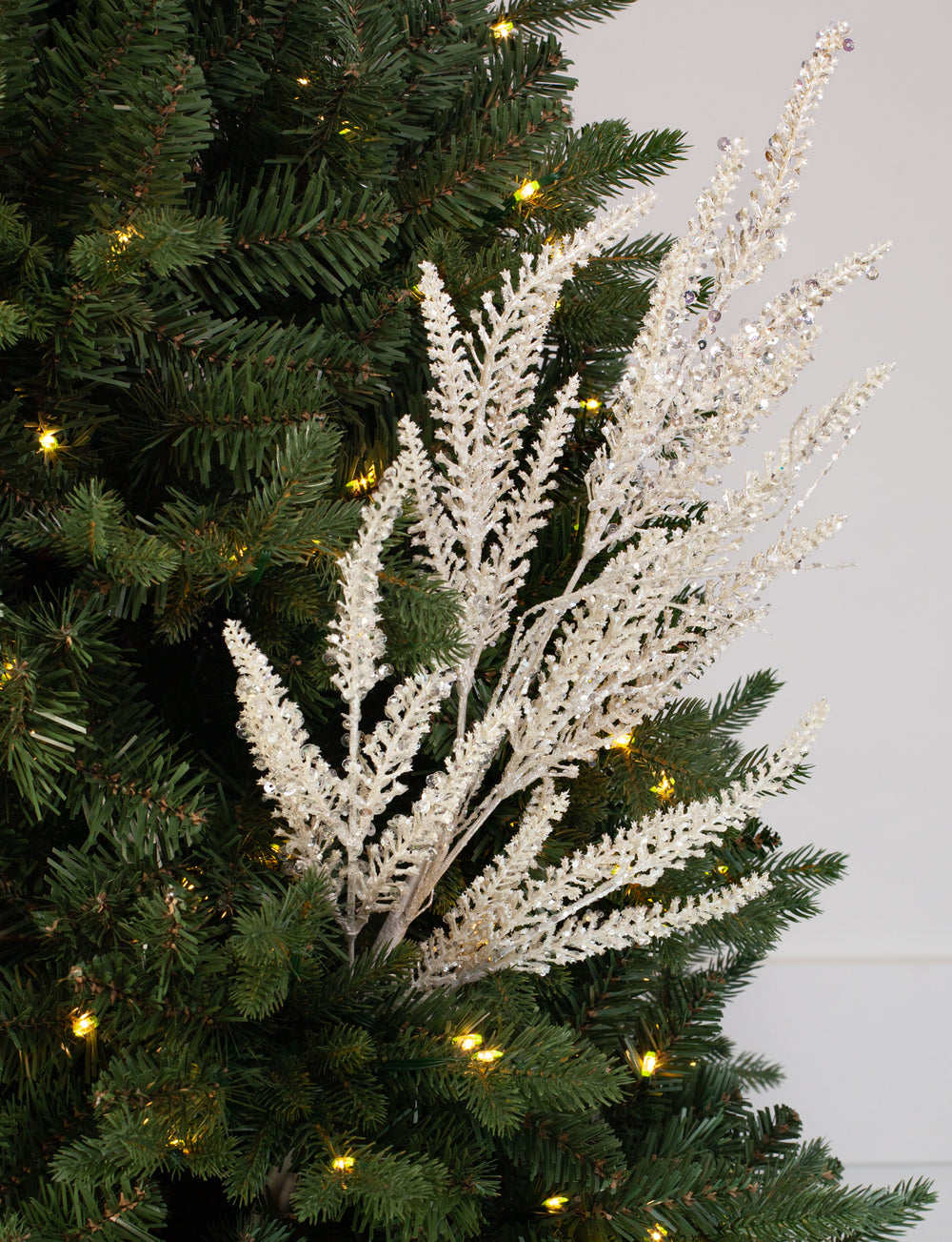 29" Glitter Coral Spray Set Of 6