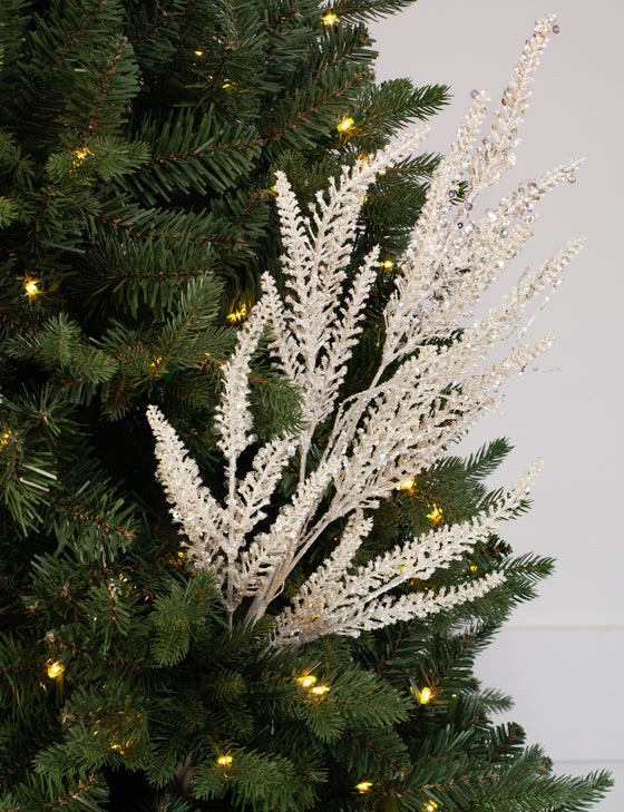 29" Glitter Coral Spray Set Of 6