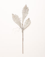 33" Silver Glitter Fancy Diamond Spray Set Of 6