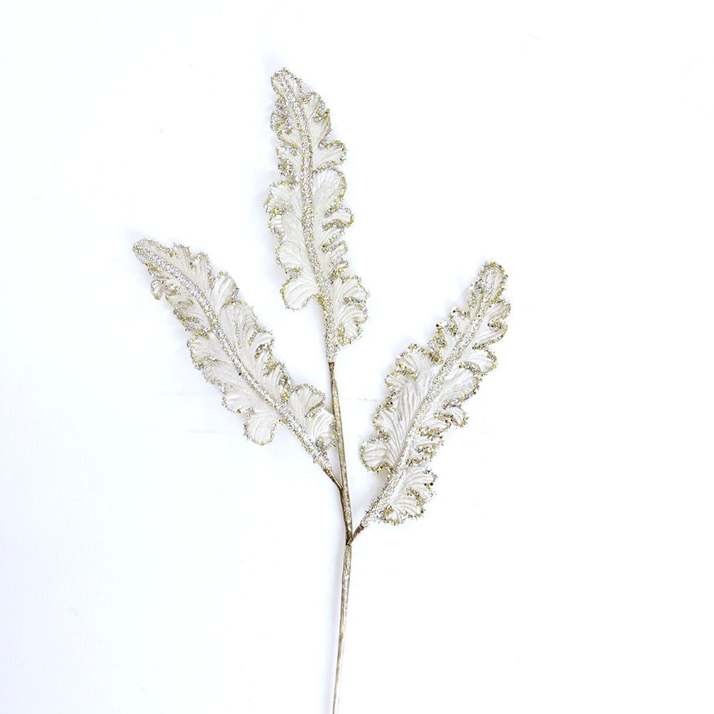 32" Platinum Acanthus Spray Set Of 6