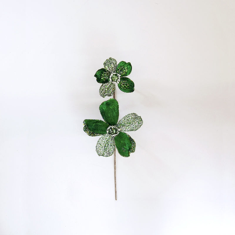 22" Emerald Magnolia Spray Set Of 6