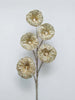 26" Gold Trumpet Spray Set Of 6