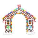 13 FT X 3 FT X 11 FT Gingerbread Archway
