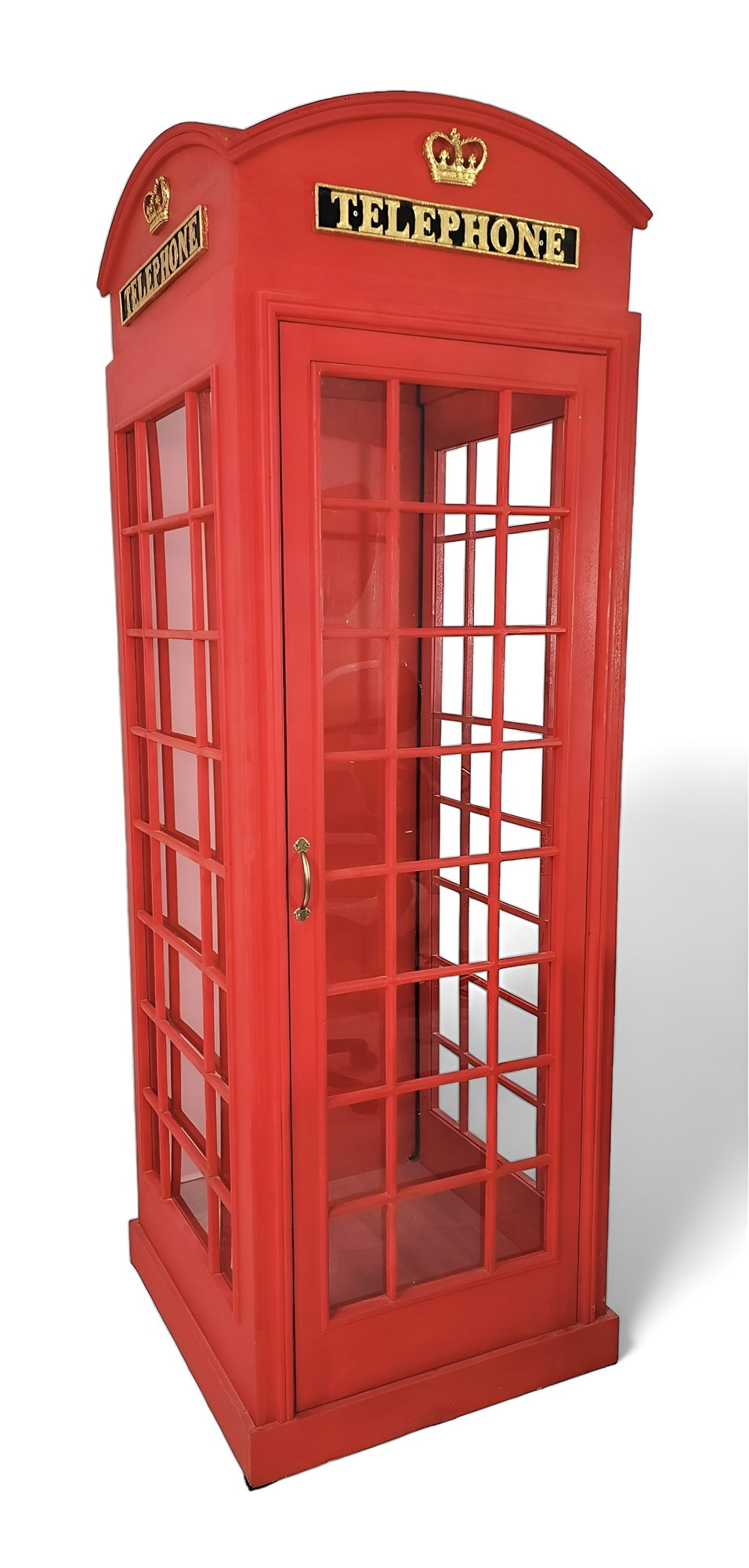 Cabina telefónica roja de 7,5 pies