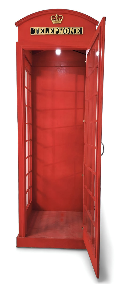 7.5 FT Red Telephone Booth