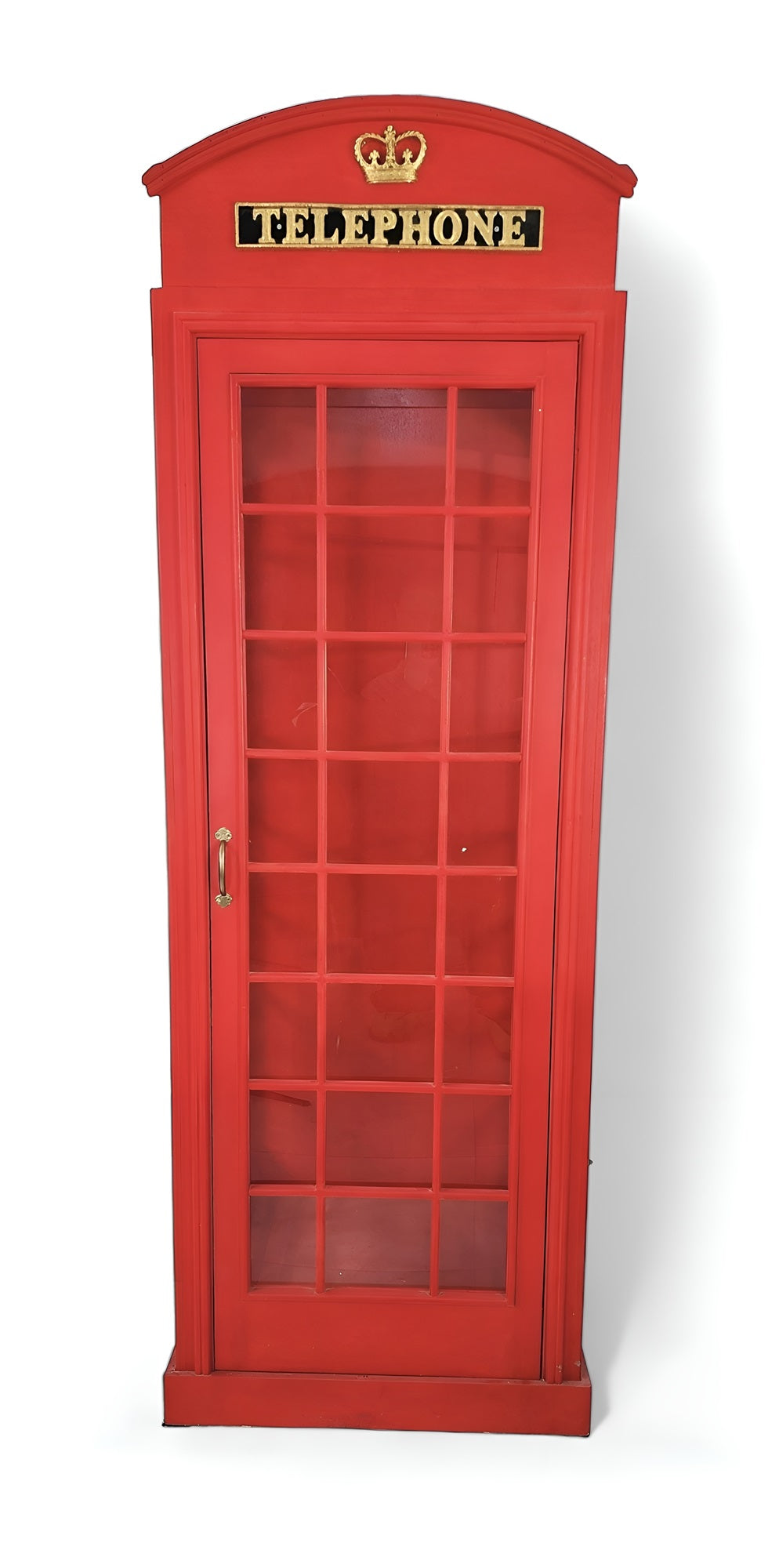 Cabina telefónica roja de 7,5 pies