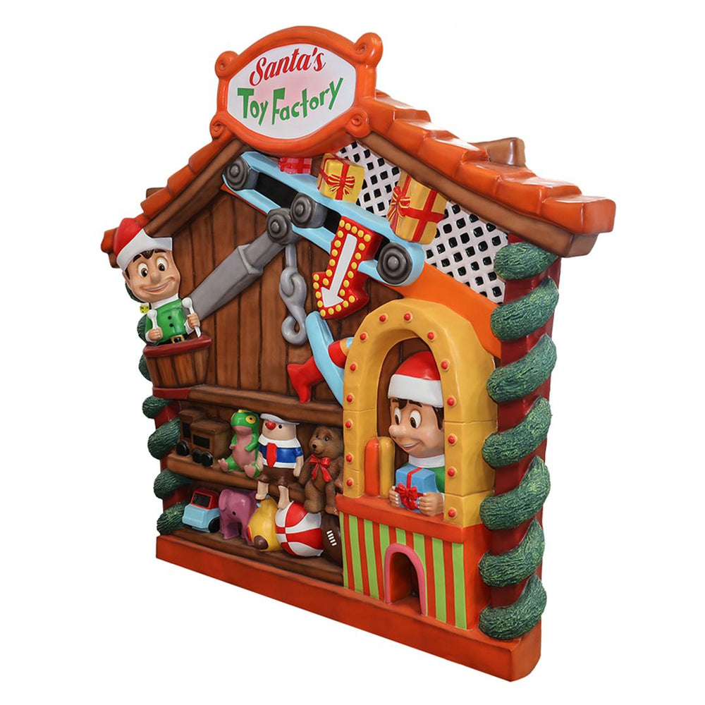 8 FT Santa's Toy Factory