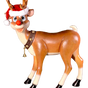 4 FT Eager Standing Reindeer