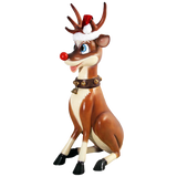 7 FT Sitting Funny Reindeer