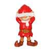 Elfo de Papá Noel juguetón rojo de 3 pies