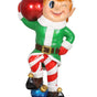 37" Elf Boy Holding Ball Ornaments