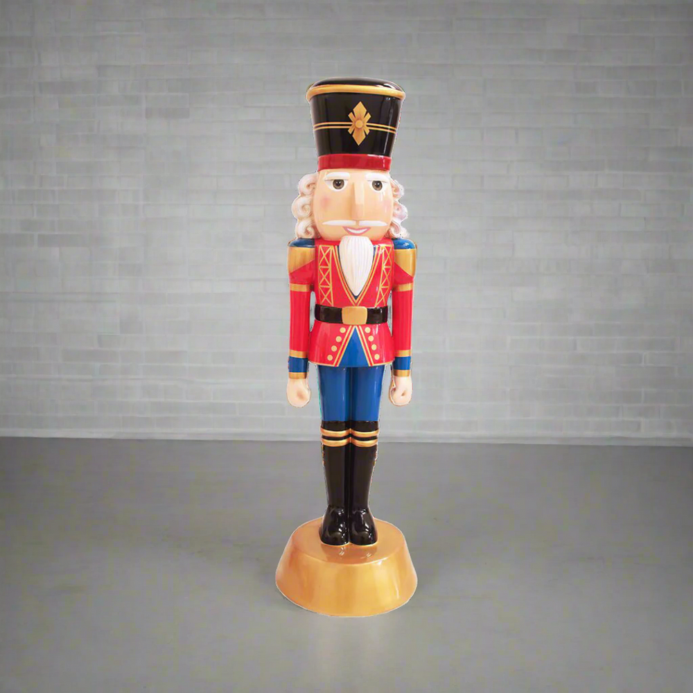 6 FT Red & Blue Nutcracker