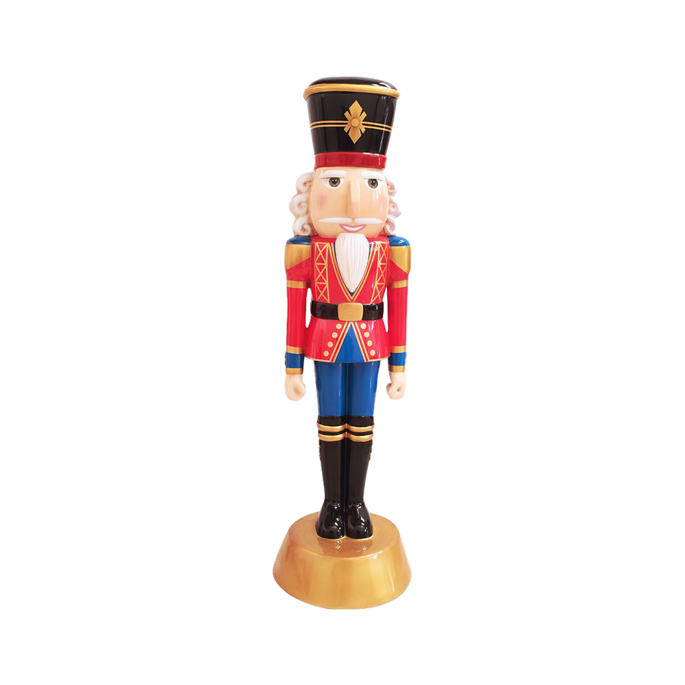 6 FT Red & Blue Nutcracker