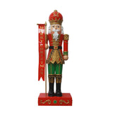 6 FT Traditional Nutcracker With Merry Christmas Sign