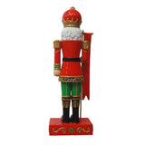 6 FT Traditional Nutcracker With Merry Christmas Sign