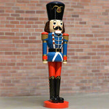 4 FT Blue & Red Nutcracker