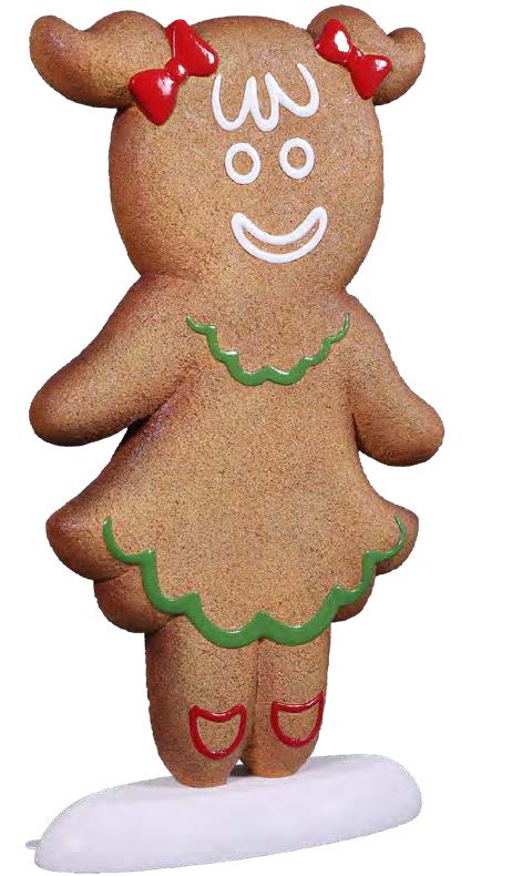 3.5 FT Gingerbread Girl