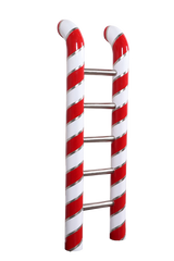 4 FT Candy Cane Ladder