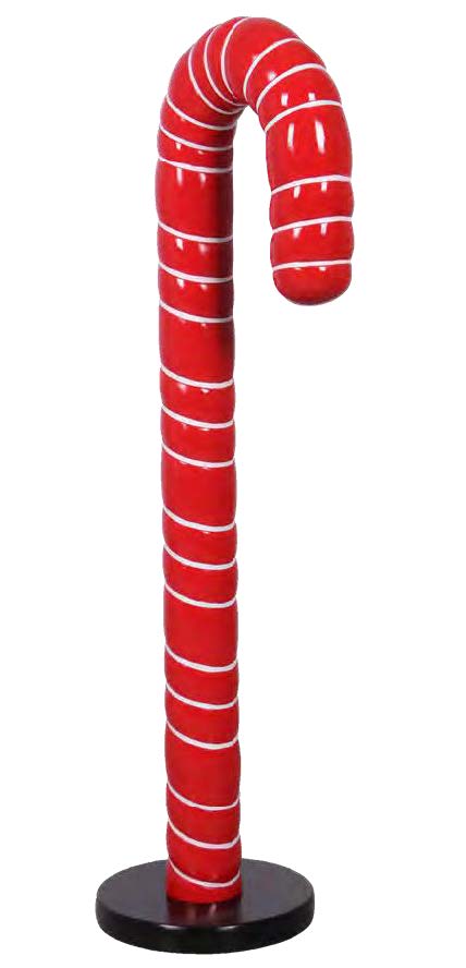 4 FT Standing Candy Cane