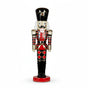 6 FT Checkered Black & Red Nutcracker