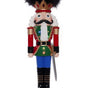 3 FT Red, Green & Blue Nutcracker with Multicolor LED Lights