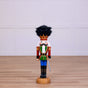 3 FT Red, Green & Blue Multi LED Nutcracker With Sword