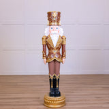 6 FT Brown & Tan Nutcracker
