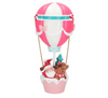 Cupcake de Papá Noel en Globo Aerostático de 15"