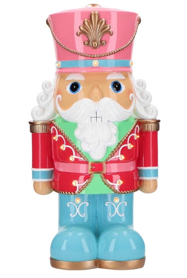 24" LED Multi Nutcracker Battery Operated