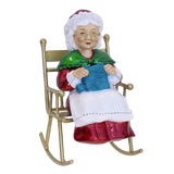 8" Mrs.Claus On Rocking Chair