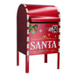 20" Red Santa Mailbox