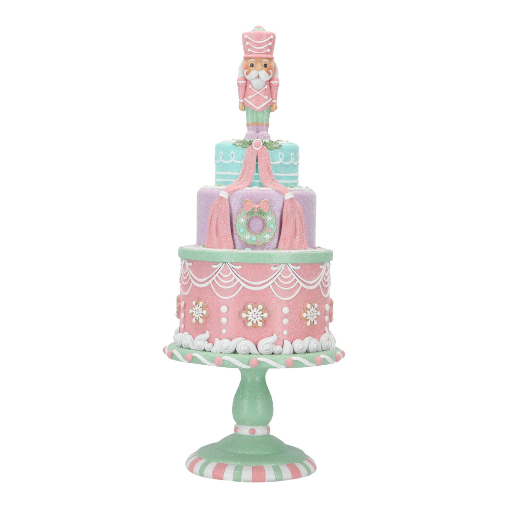 16" Pink & Mint Nutcracker Cake