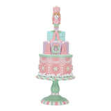 Pastel Cascanueces Rosa y Menta de 16"