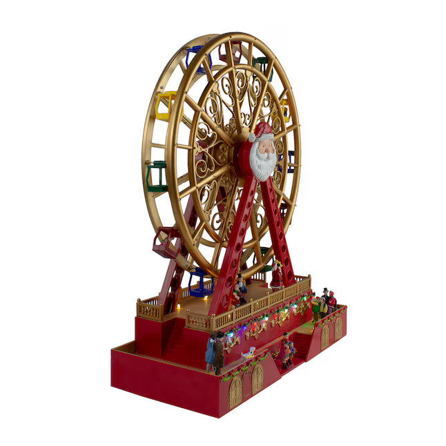15" X 7 "X 19" LED Ferris Wheel With Music