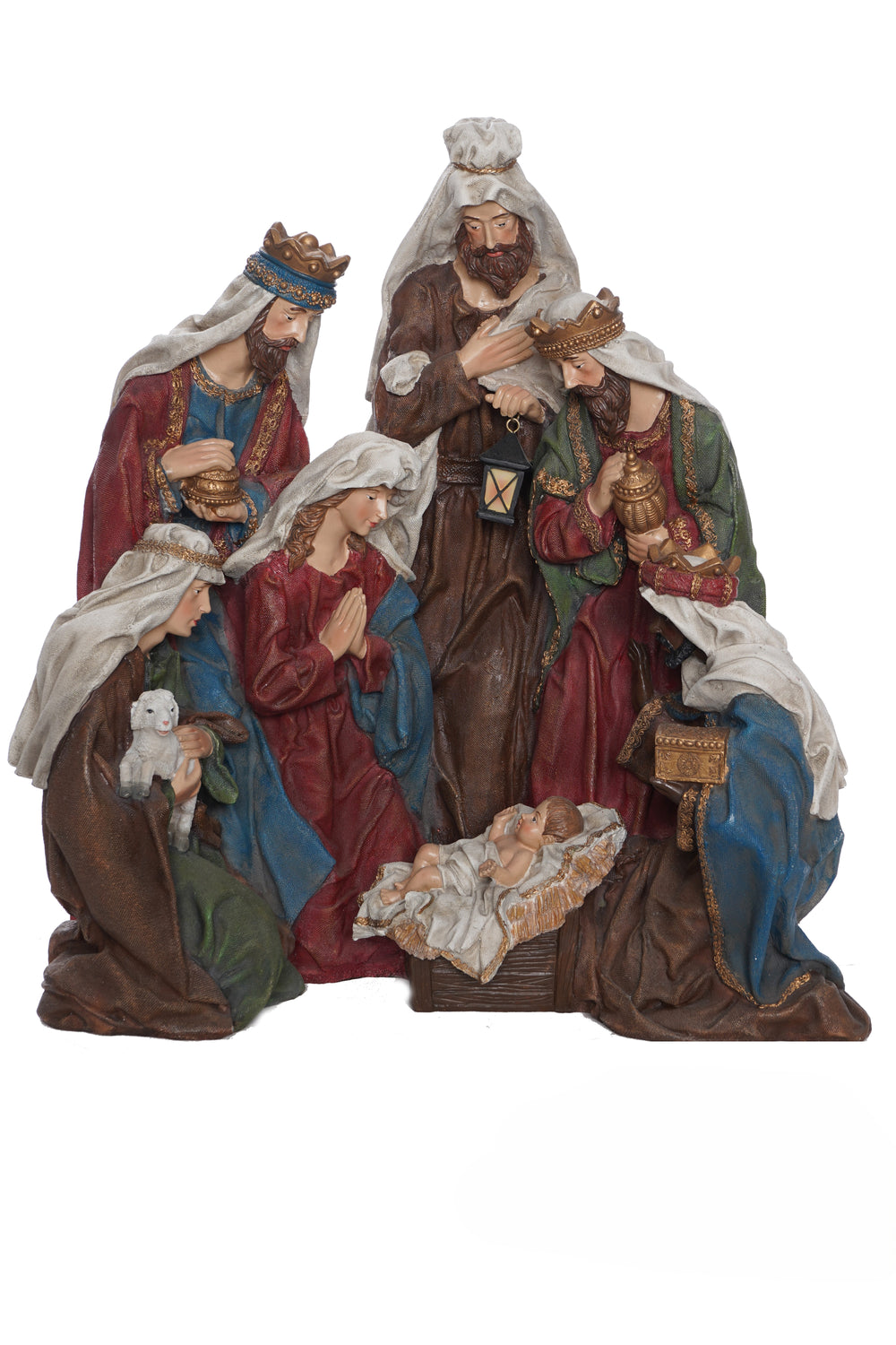 20" Holy Family Three Kings Nativity