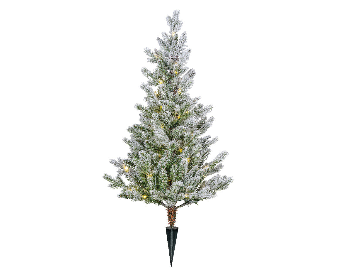 Allison Pottable Snowy Tree Micro LED blanco cálido