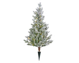 Allison Pottable Snowy Tree Micro LED blanco cálido