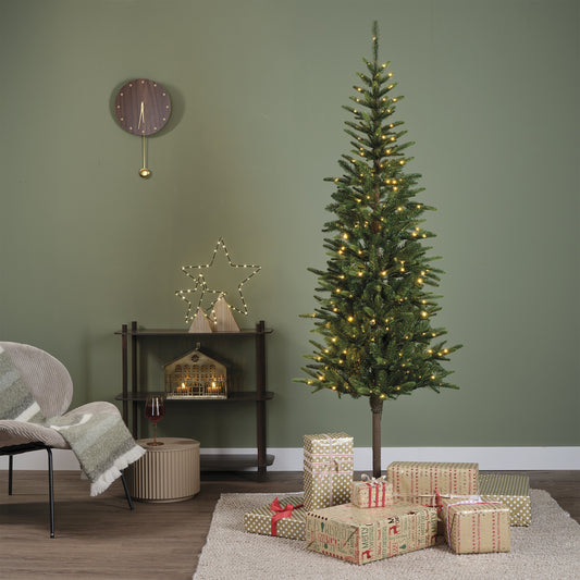 Luces Micro LED Alpbach Fir Blancas Cálidas y Multicolor