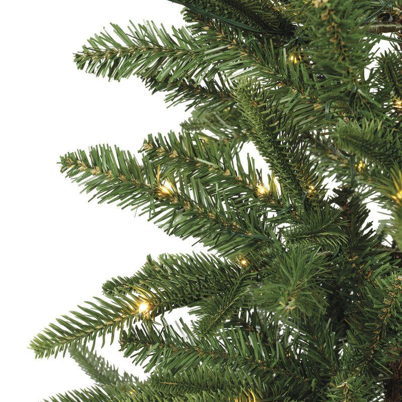 Alpbach Fir Warm White & Multi Micro LED Lights