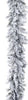 9 FT X 14" Snow Pine Garland Pre-Lit 100 Warm White LED