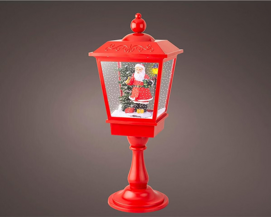 27" LED Red Street Lantern