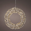 1.3 FT 400 Micro LED Warm White Gold Wreath