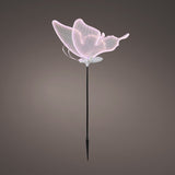Mariposa de 13" Suave con Múltiples Luces LED y Movimiento