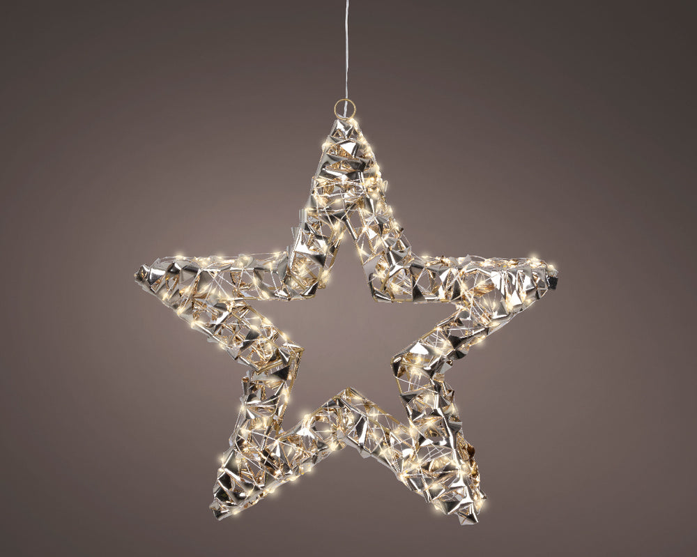 1.3 FT 400 Micro LED Warm White Gold Star