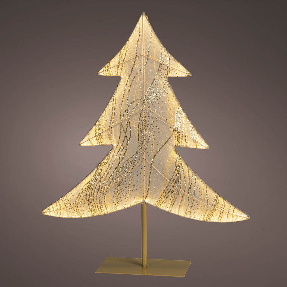 26" Warm White LED Tree On Stand